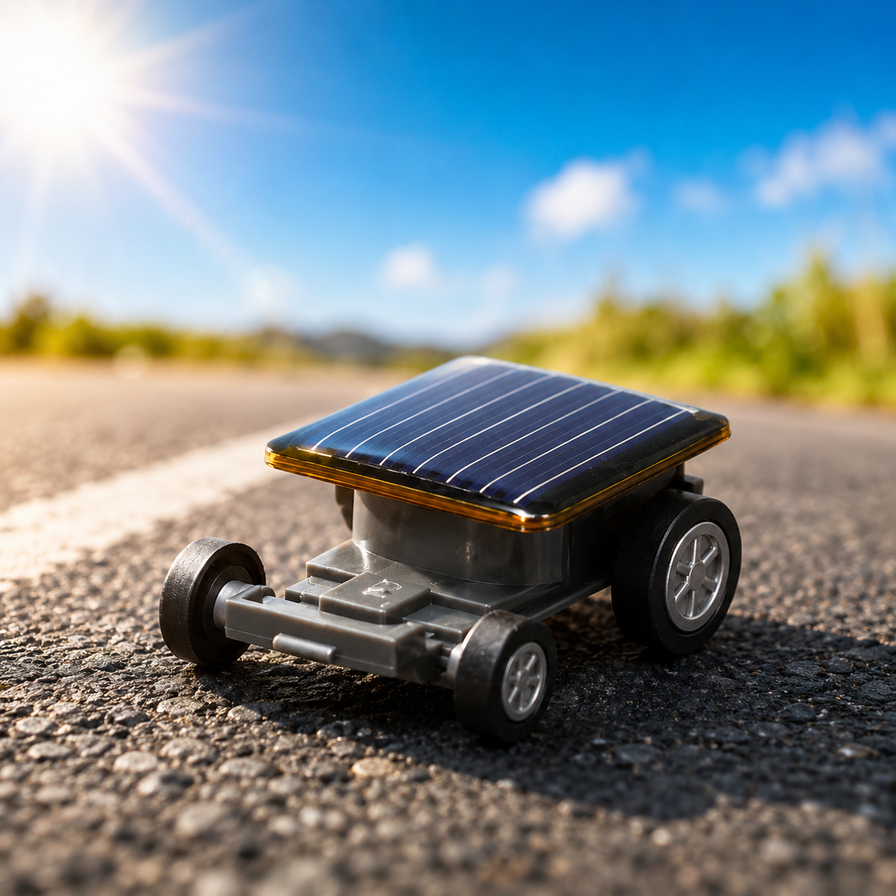 Mini Coche Solar Nordith - mini coche impulsado por ENERGÍA SOLAR